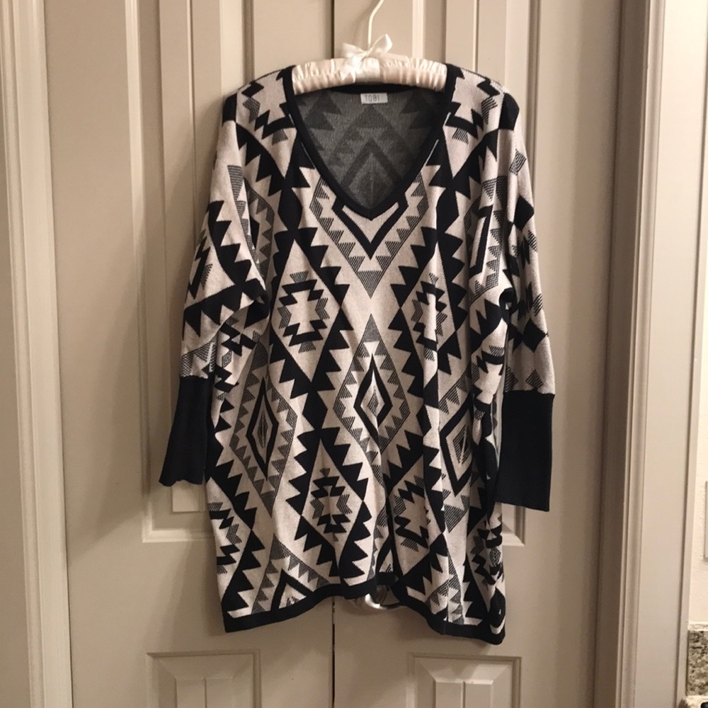 Oversized Aztec Sweater